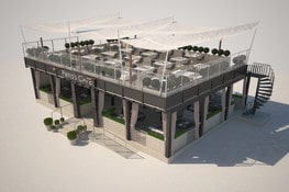 Проект быстровозводимого двухэтажного кафе